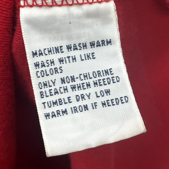 Vintage Polo Ralph Lauren Shirt Mens 4XB Red Pony Rugby Preppy Big Vtg Casual - Picture 7 of 8